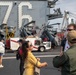 USS Ronald Reagan (CVN 76) hosts Republic of Philippines US embassy staff members during a scheduled port visit to Manila, Philippines