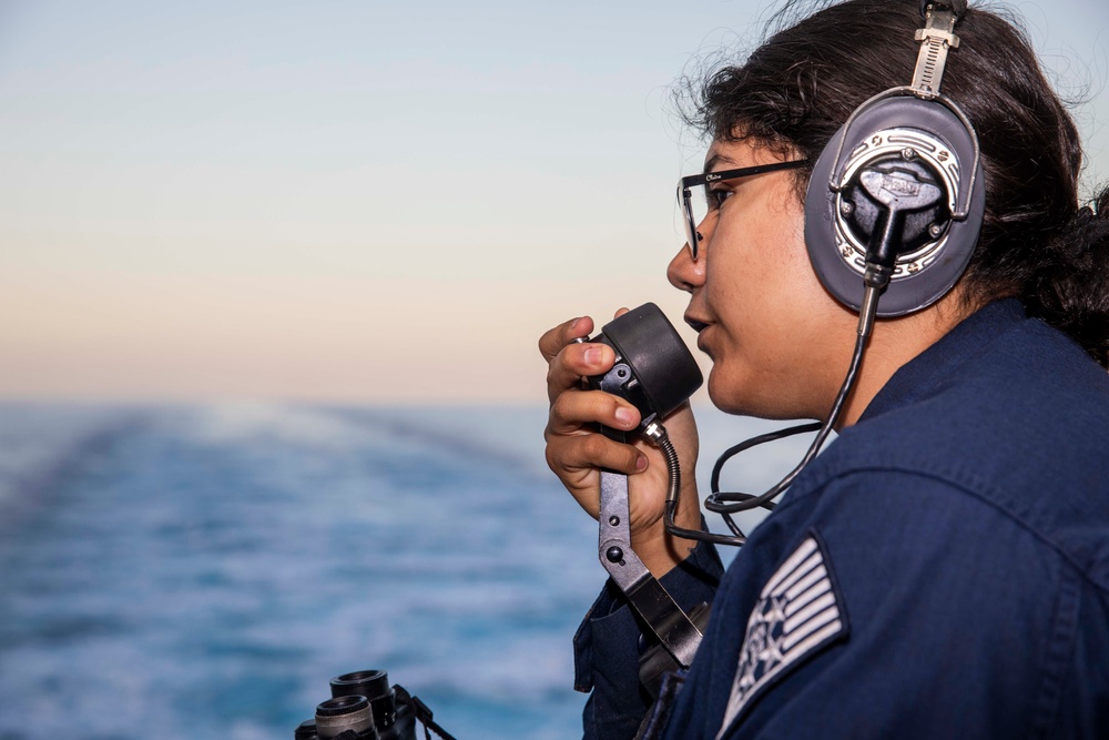 USS Dwight D. Eisenhower (CVN 69) Supports Naval Operations in the Mediterranean Sea