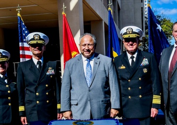 SECNAV Del Toro Names Future Medical Ship USNS Balboa (EMS 2)
