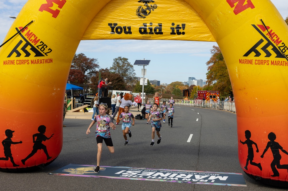 2023 Marine Corps Marathon Kids Run