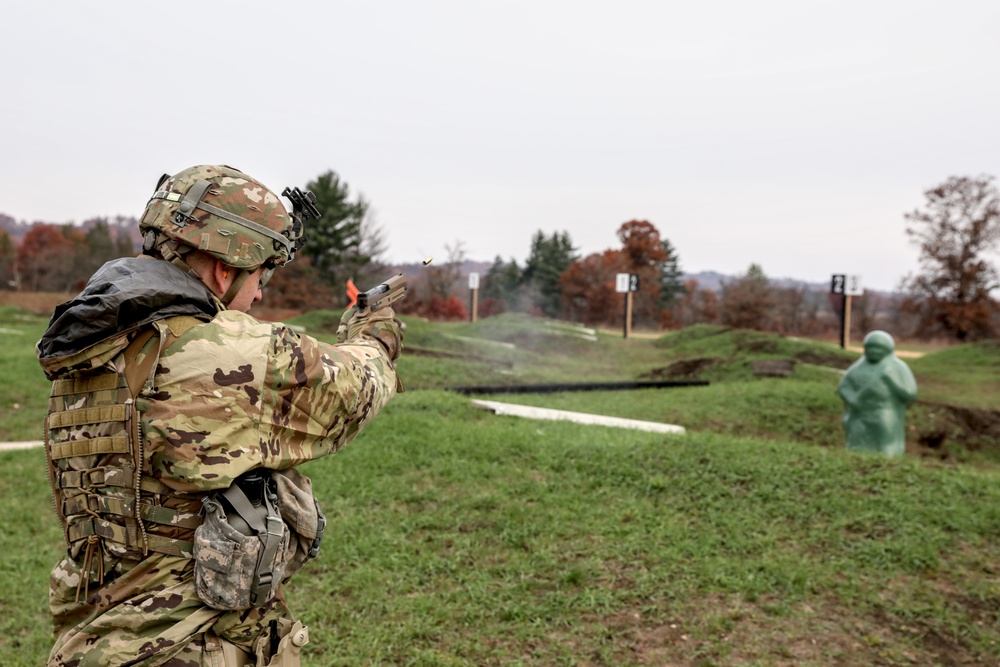 Red Arrow Brigade Conducts Individual Weapons Qualifications