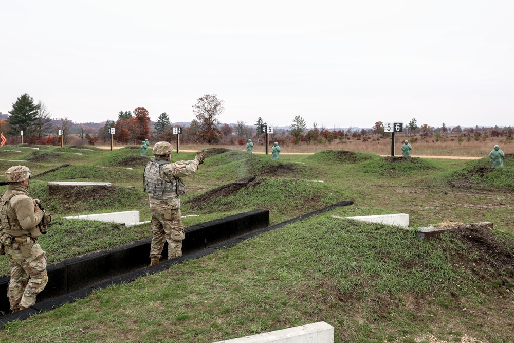 Red Arrow Brigade Conducts Individual Weapons Qualifications