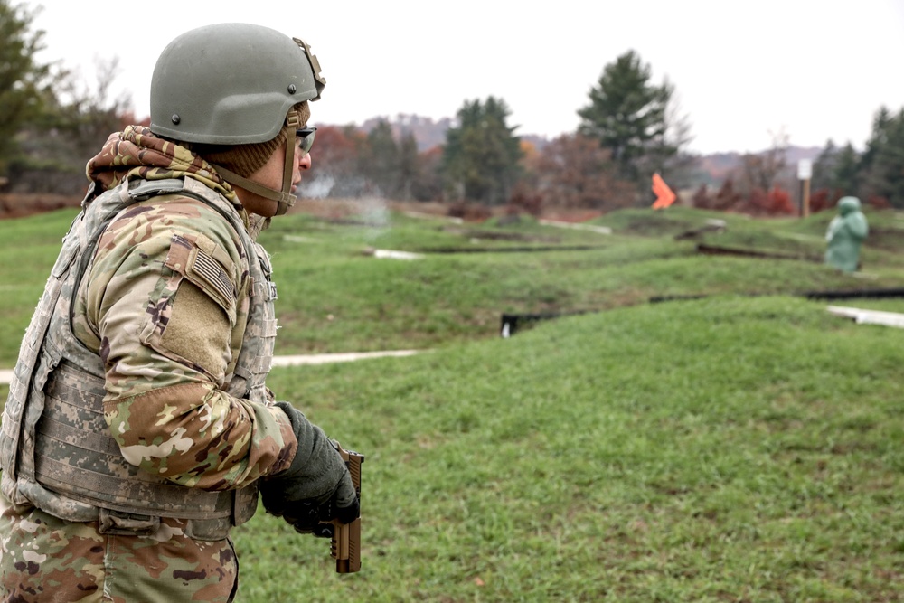 Red Arrow Brigade Conducts Individual Weapons Qualifications