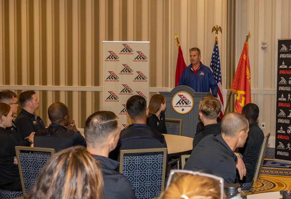 Marine Corps Marathon Armed Forces icebreaker