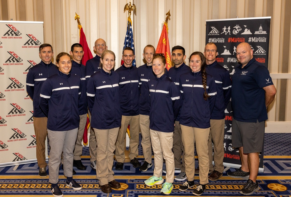 Marine Corps Marathon Armed Forces icebreaker