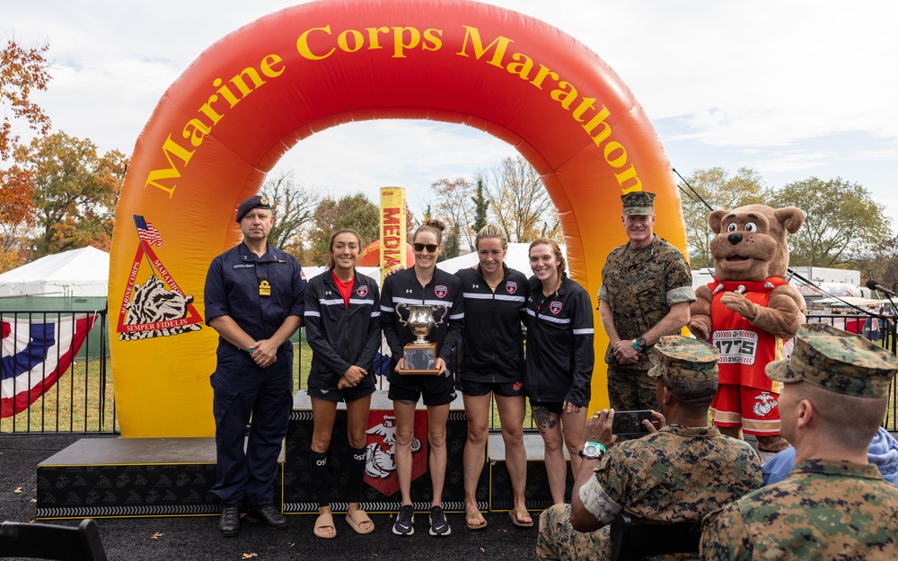 48th Marine Corps Marathon Awards Ceremony