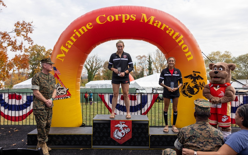 48th Marine Corps Marathon Awards Ceremony