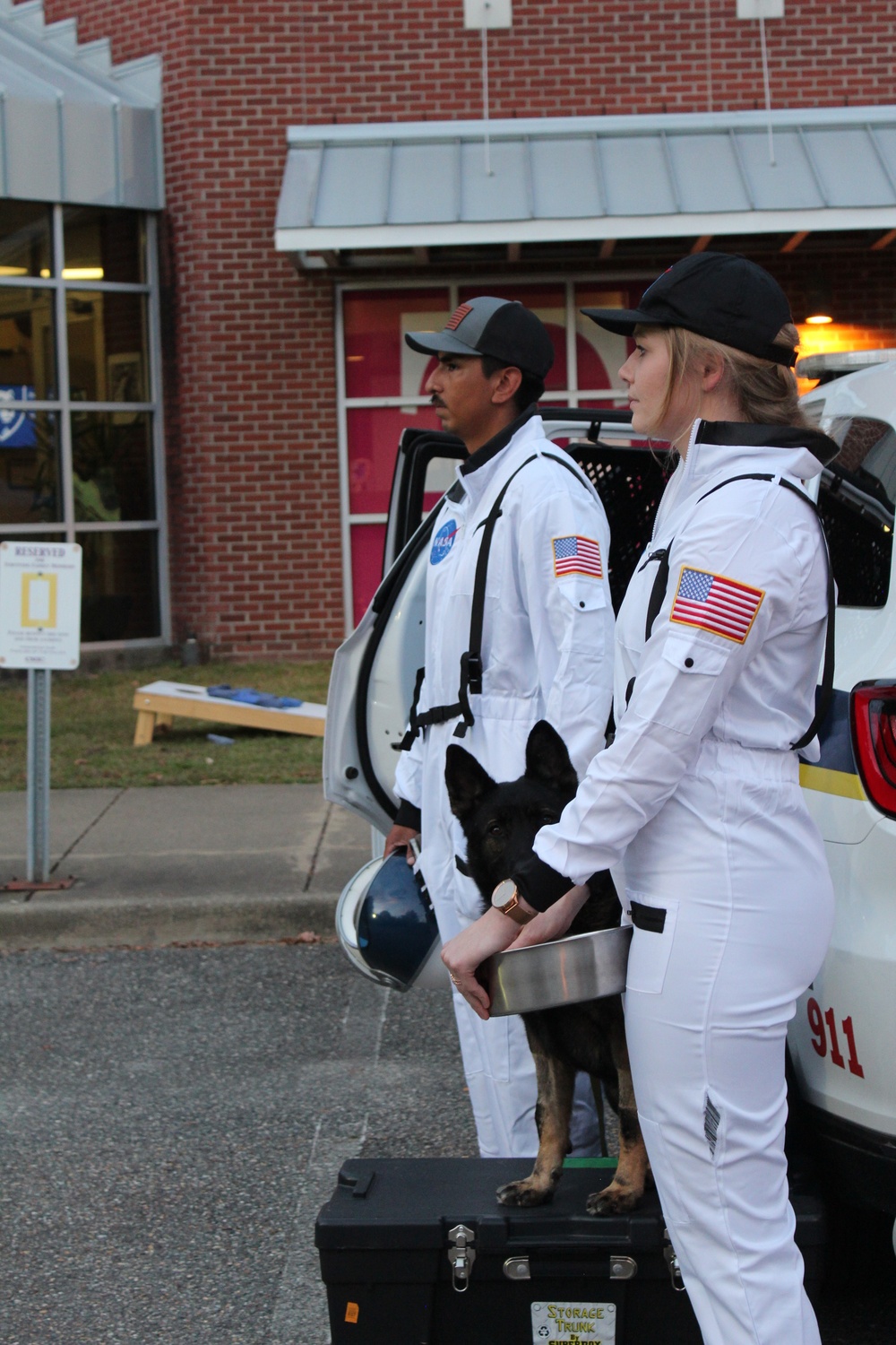 Military Working Dog team participates in annual Halloween Fall Festival and Resource Fair at NWS Yorktown