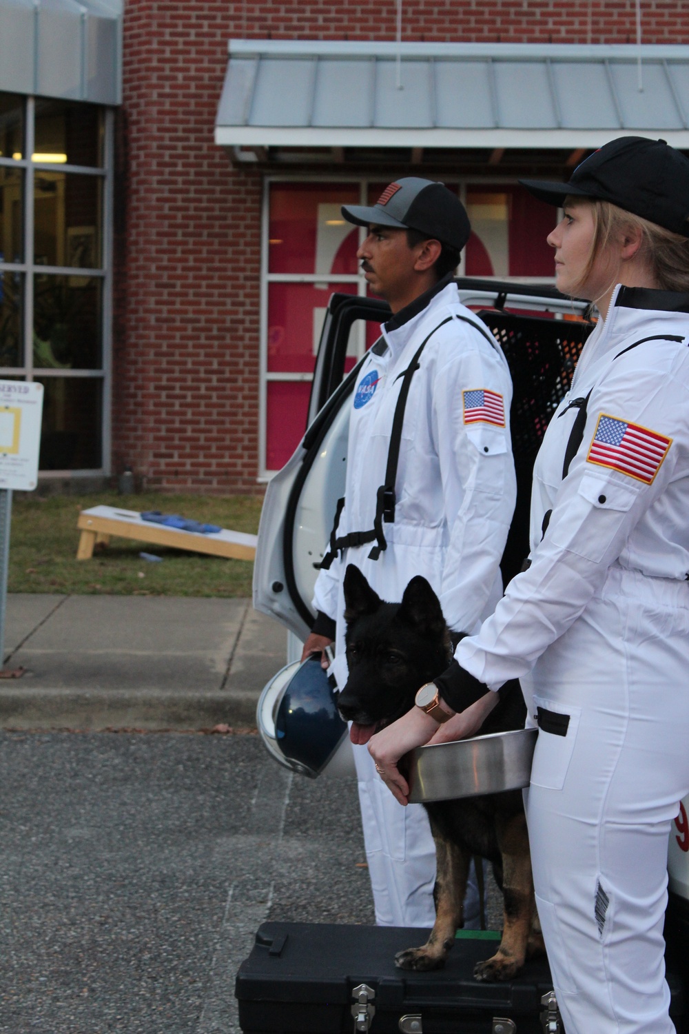 Military Working Dog team participates in annual Halloween Fall Festival and Resource Fair at NWS Yorktown