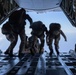 Marines, Airmen, and Soldiers Jump From C-130 Hercules