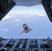 Marines, Airmen, and Soldiers Jump From C-130 Hercules