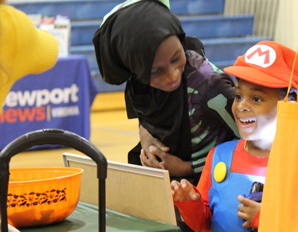 NWS Yorktown MWR hosts annual Halloween Fall Festival and Resource Fair at Sports Zone Gym