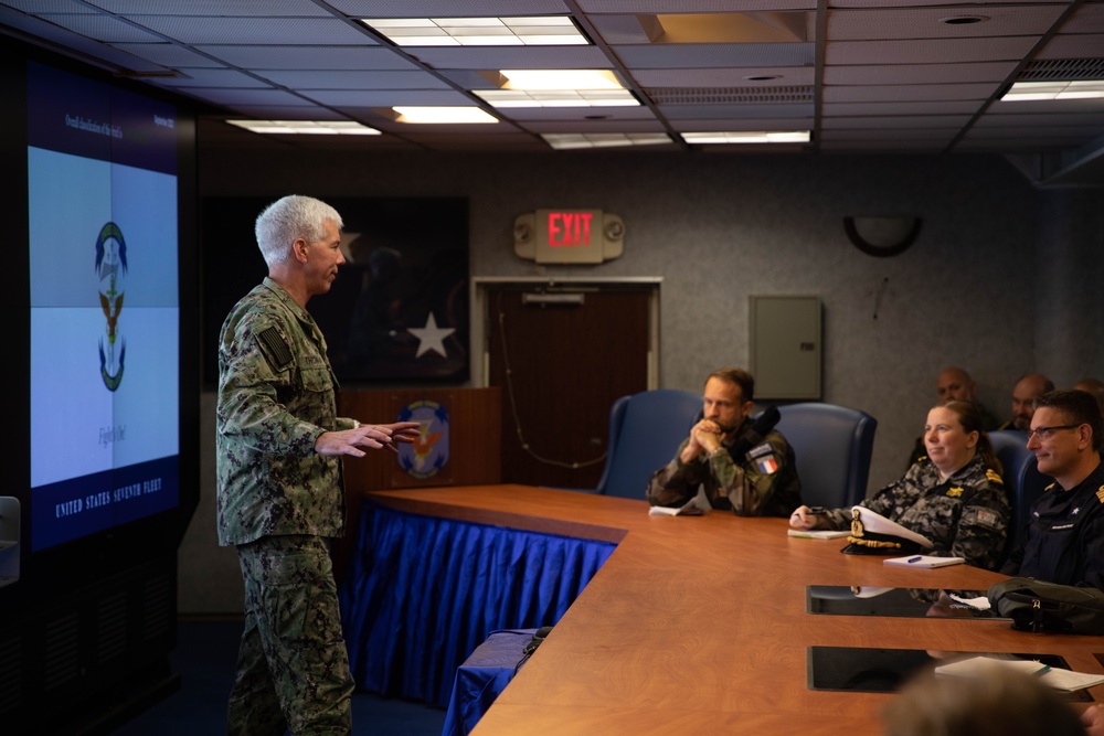 Defense Attaché’s Visit USS Blue Ridge