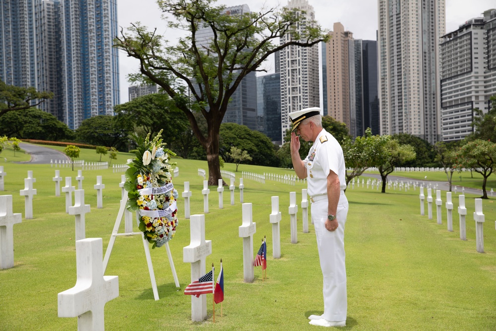 Commander, U.S. 7th Fleet Filipino-American Wreath Laying Ceremony