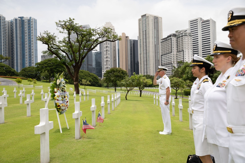 Commander, U.S. 7th Fleet Filipino-American Wreath Laying Ceremony