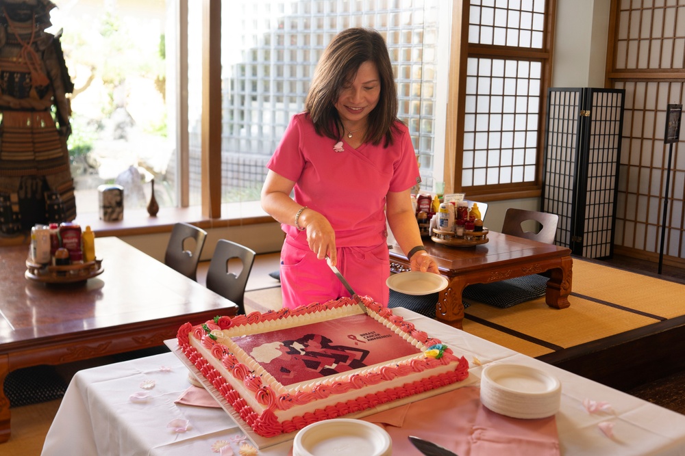 Commodore Matthew C. Perry General Mess Encourages Breast Cancer Awareness