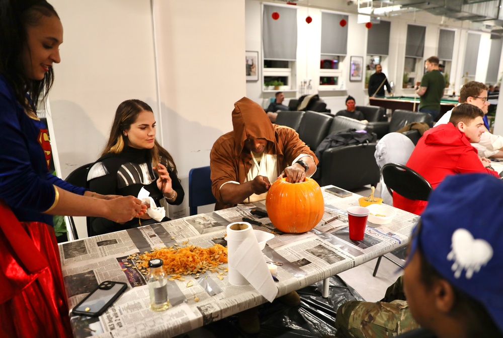 Halloween at Camp Kosciuszko, Poland