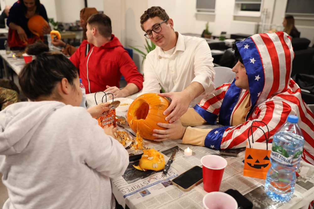 Halloween at Camp Kosciuszko, Poland