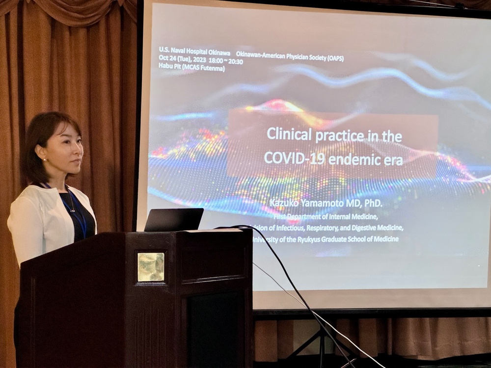 U.S. Naval Hospital Okinawa hosts the  Okinawan-American Physician Society