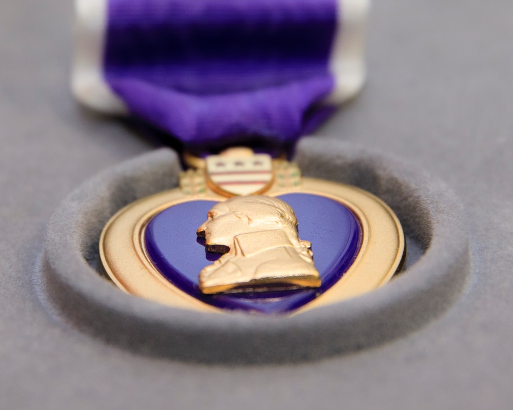 Perseverance rewarded: Soldier receives Purple Heart 12 years later