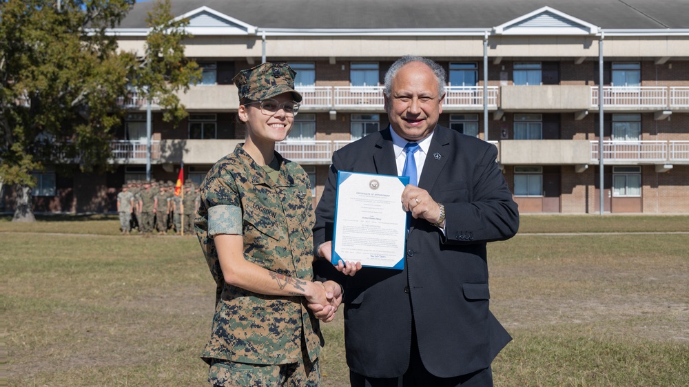 Meritorious Promotion from the Secretary of the Navy