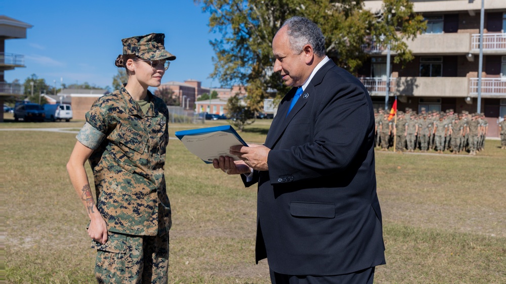 Meritorious Promotion from the Secretary of the Navy