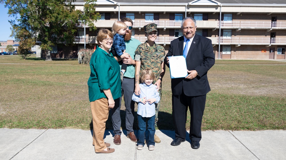 Meritorious Promotion from the Secretary of the Navy