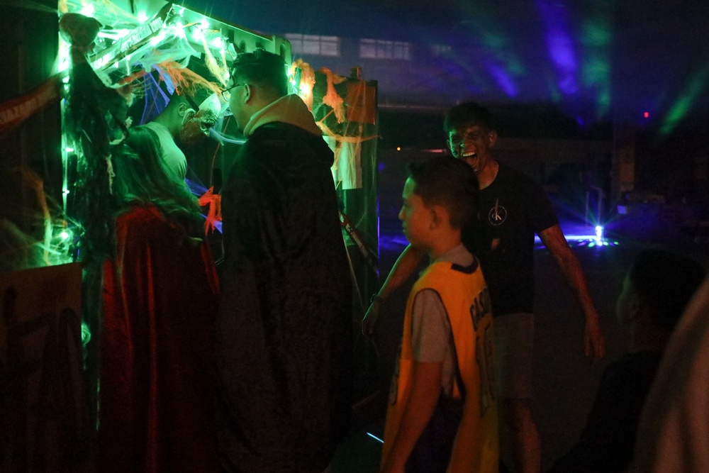 U.S. Marines with 2nd Supply Battalion Host a Halloween Spooktacular Event