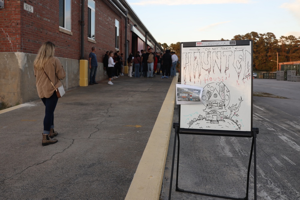 U.S. Marines with 2nd Supply Battalion Host a Halloween Spooktacular Event