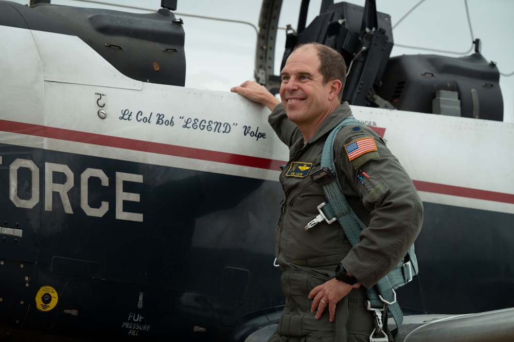 Lt. Col. Volpe reaches 10,000 flying hours