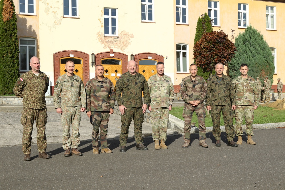 Dignitaries Visit FOS Boleslawiec during CPX III