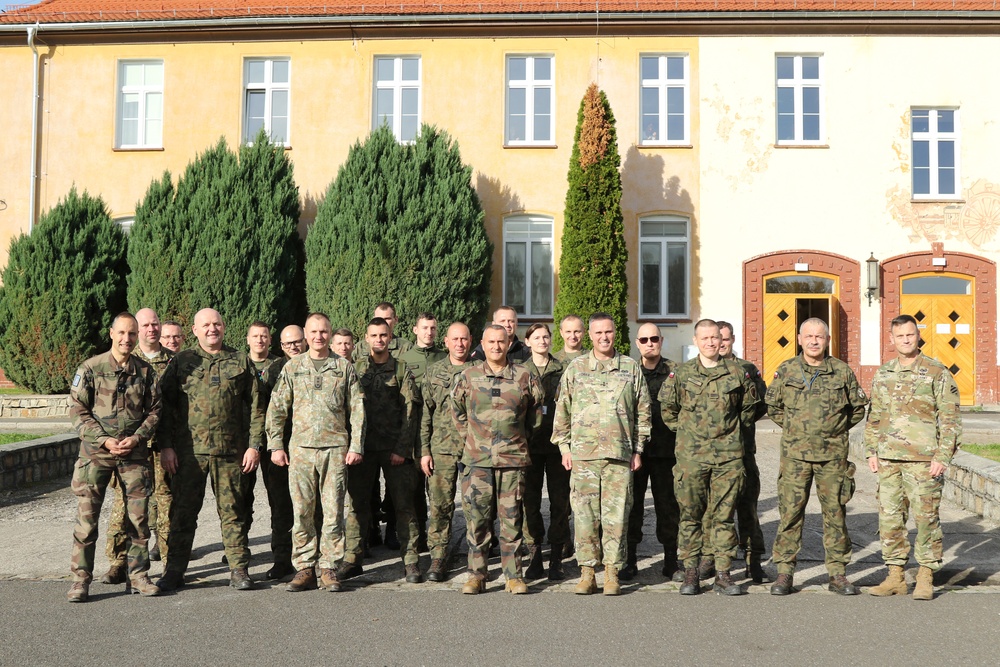 Dignitaries Visit FOS Boleslawiec during CPX III