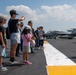 USS Ronald Reagan (CVN 76) hosts Republic of Philippines US embassy staff members during a scheduled port visit to Manila, Philippines