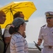 USS Ronald Reagan (CVN 76) hosts Republic of Philippines US embassy staff members during a scheduled port visit to Manila, Philippines