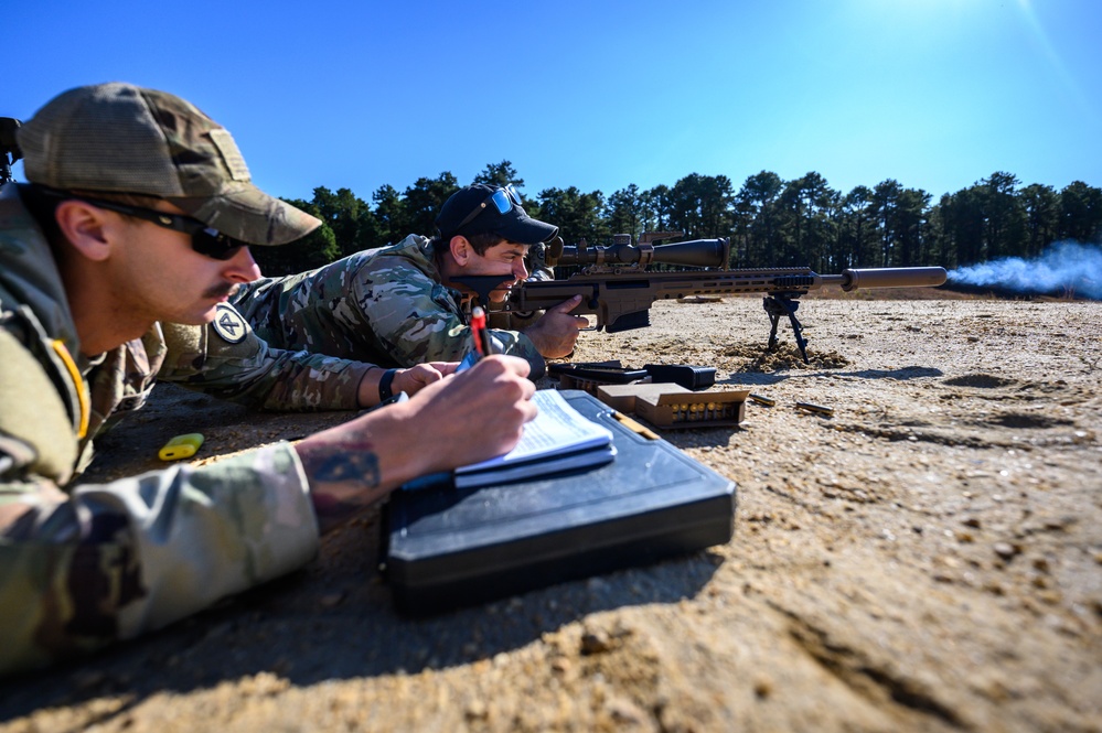 44th IBCT MK-22 familiarization range