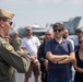 USS Ronald Reagan (CVN 76) hosts Republic of Philippines US embassy staff members during a scheduled port visit to Manila, Philippines