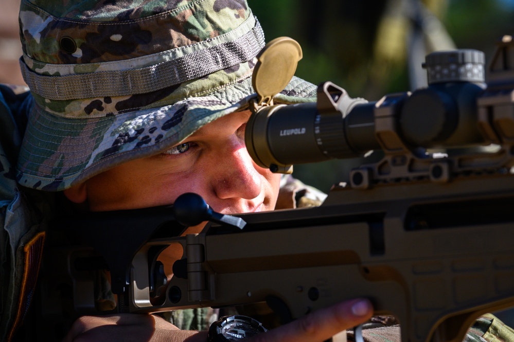 44th IBCT MK-22 familiarization range