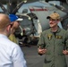 USS Ronald Reagan (CVN 76) hosts Republic of Philippines US embassy staff members during a scheduled port visit to Manila, Philippines