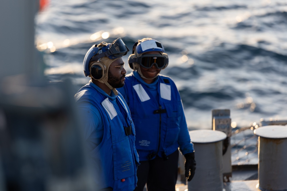 USS Stout Conducts Flight Operations