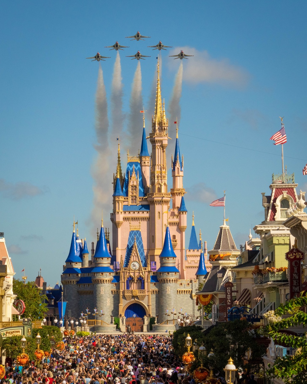 Thunderbirds bring the magic to Magic Kingdom Park