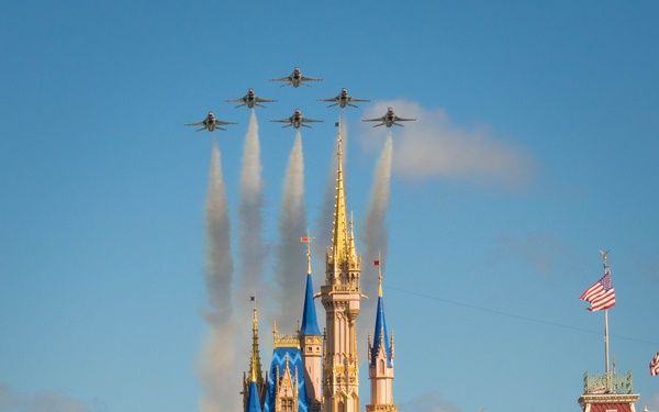 Thunderbirds bring the magic to Magic Kingdom Park