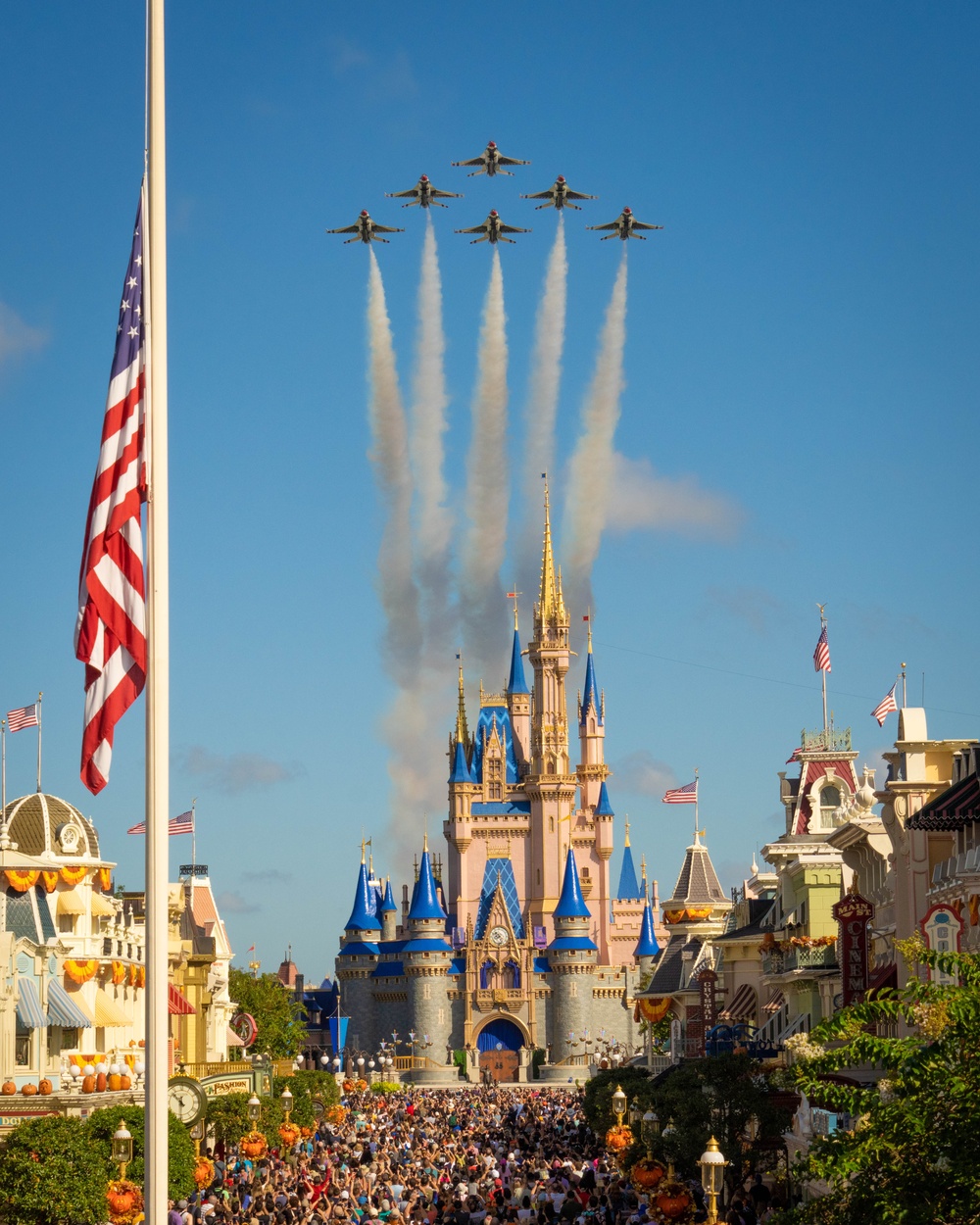 Thunderbirds bring the magic to Magic Kingdom Park