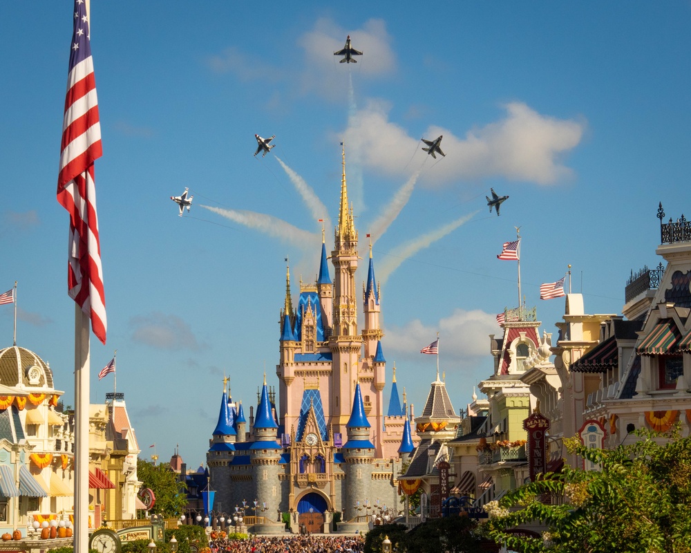 Thunderbirds bring the magic to Magic Kingdom Park
