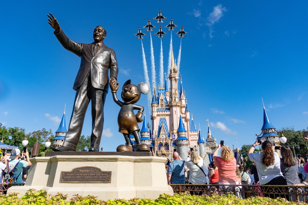 Thunderbirds bring the magic to Magic Kingdom Park