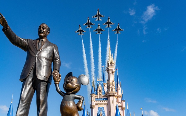 Thunderbirds bring the magic to Magic Kingdom Park