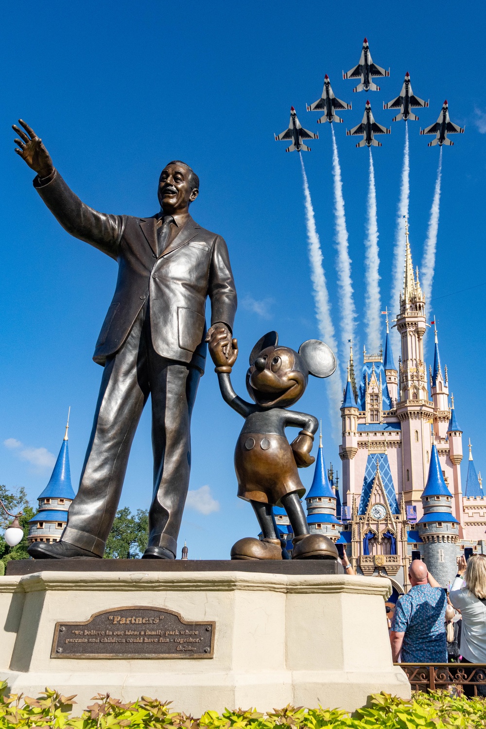 Thunderbirds bring the magic to Magic Kingdom Park