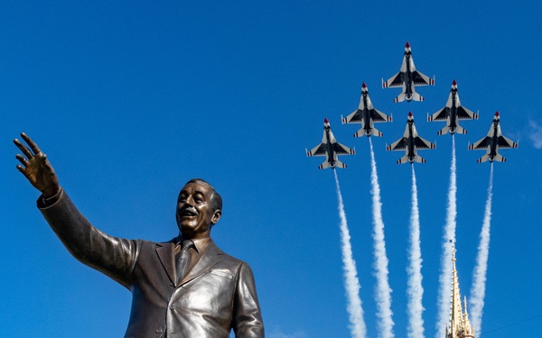 Thunderbirds bring the magic to Magic Kingdom Park