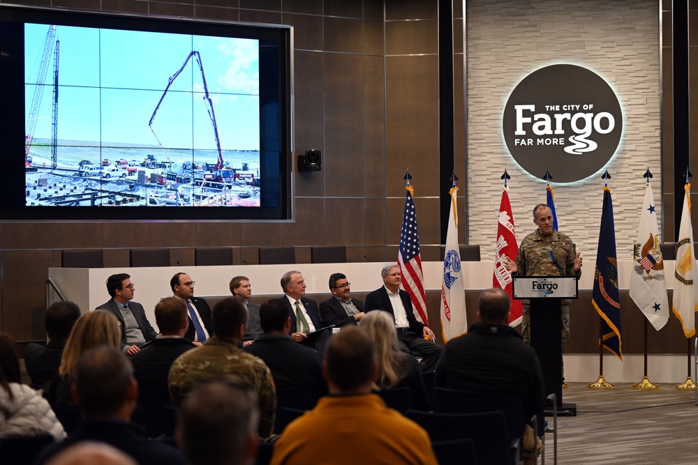 USACE, partners celebrate completion of first federal component of flood diversion project