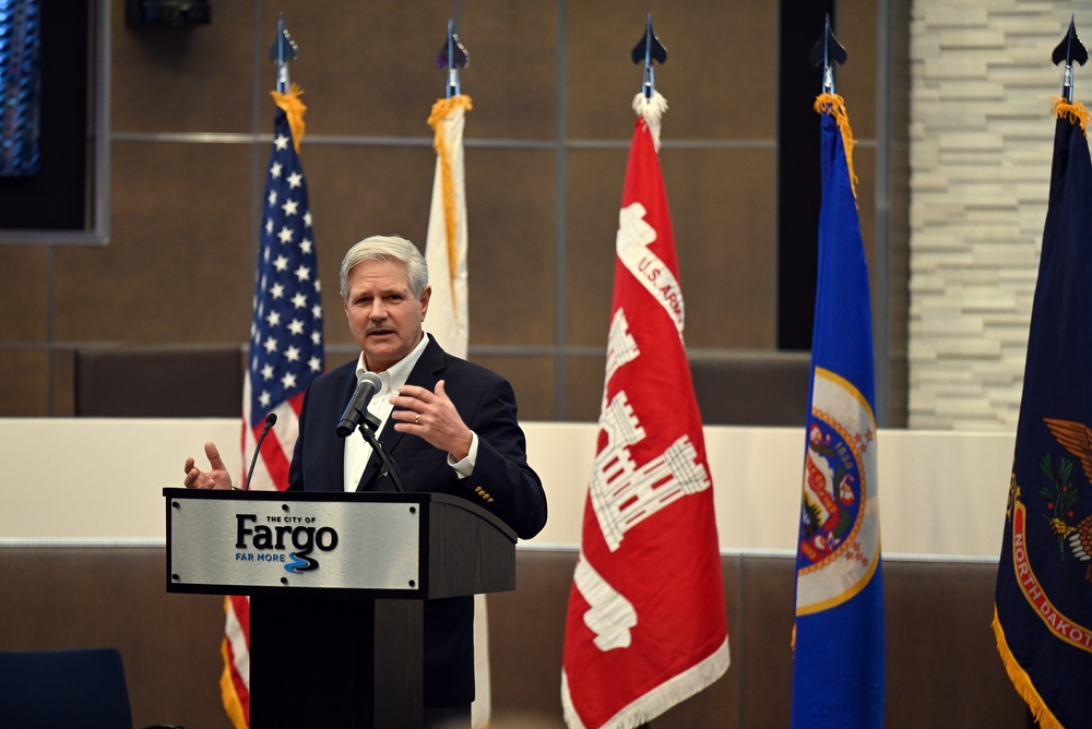 USACE, partners celebrate completion of first federal component of flood diversion project