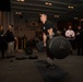 Abraham Lincoln Sailor competes in a deadlift competition